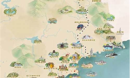 秦皇岛景点分布,秦皇岛景点分布图