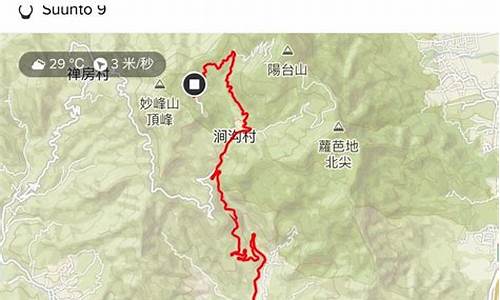 妙峰山骑行路线图片,妙峰山骑行路线