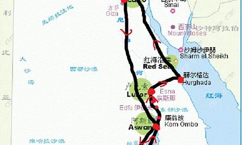 埃及旅游路线汇总_埃及旅游路线图