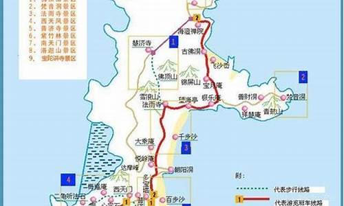 上海普陀山自驾游攻略路线图_上海普陀山自驾游攻略